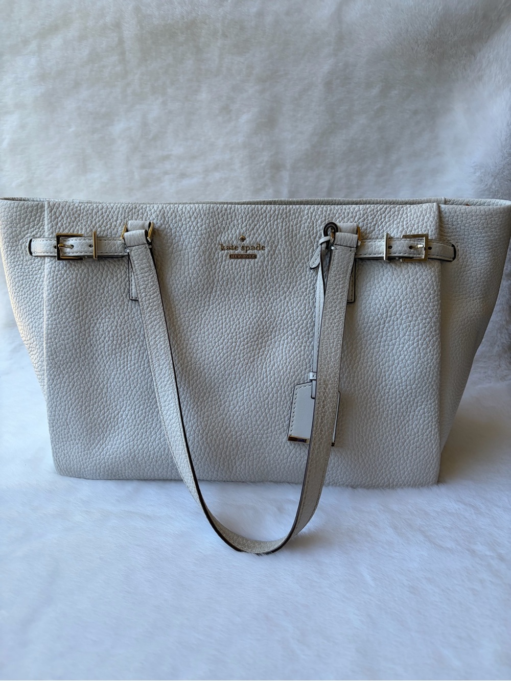 Kate Spade Holden Street Lanie Satchel Shoulder Leather Bag
